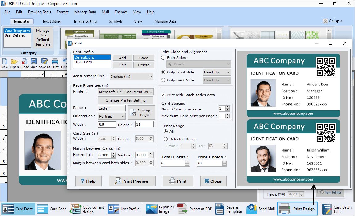 Choose any one pre-defined template Choose any one pre-defined template